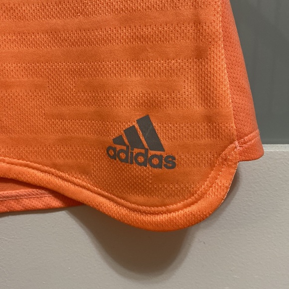 Adidas Climacool Orange Workout T-Shirt - Picture 3 of 5